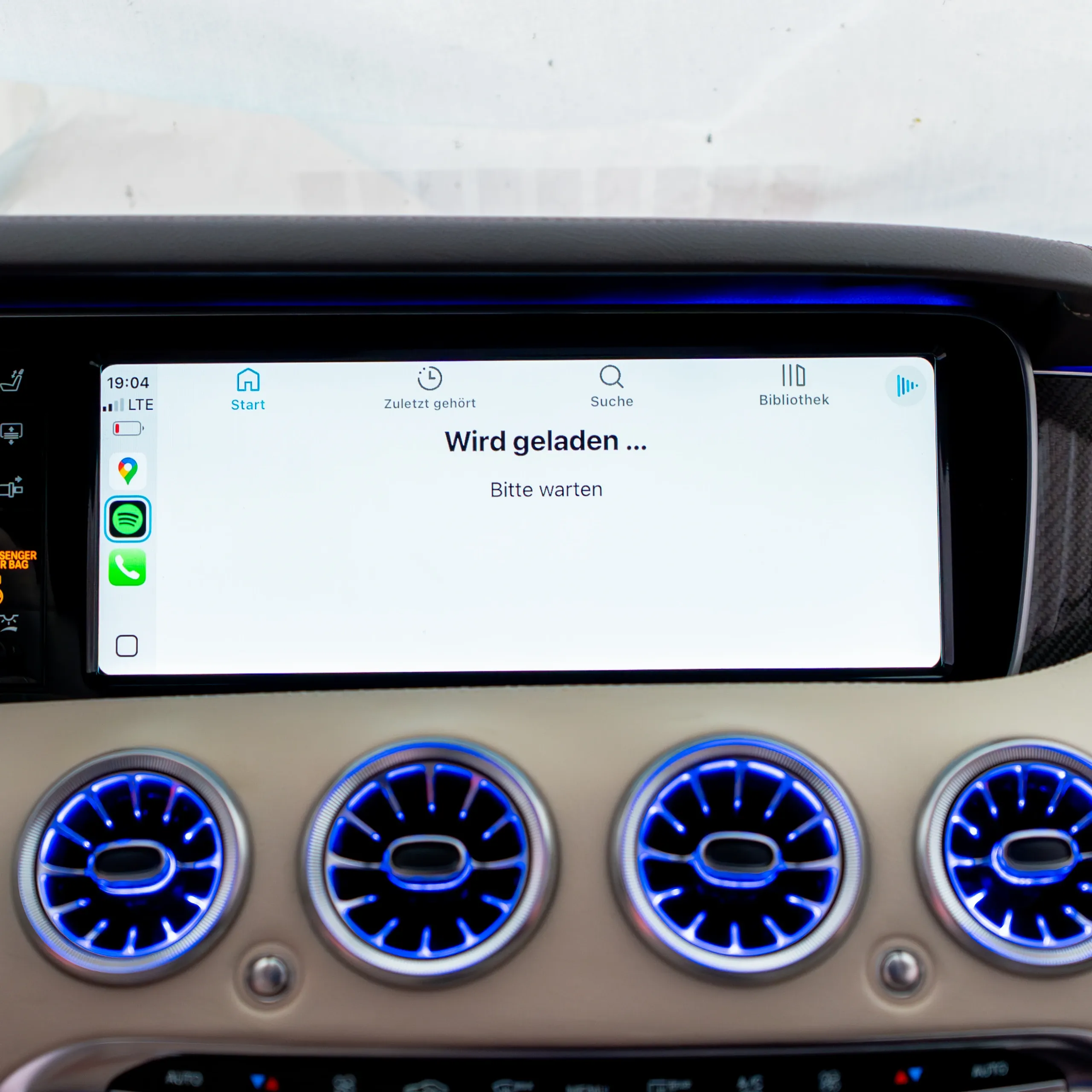 Codierung Apple CarPlay Mercedes W222 Smartphoneintegration